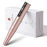 MelodySusie Pen-Shaped Portable CordlessNail Drill, PC180F 25000RPM RechargeableElectric File with LED Display for All NailCare, Manicure Shaping & Acrylic GelRemoval for Nail Artists DIY at Home