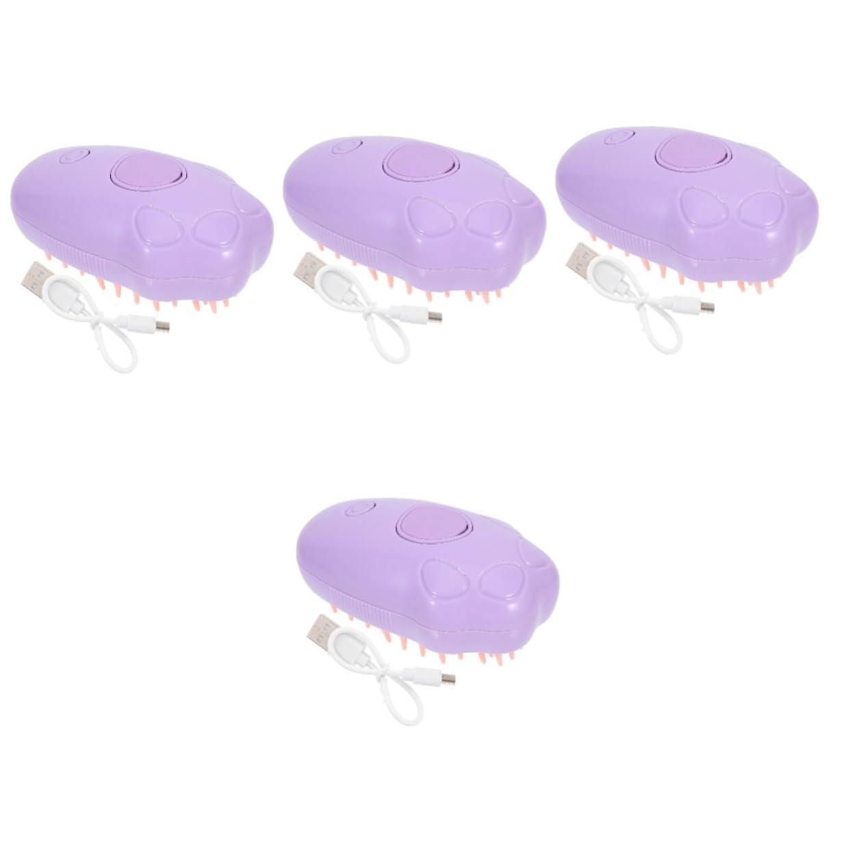 YARNOW 4 Uds Cepillo De Para Gatos Cepillo Para Perros Para El Cuidado Eléctrico De Baño Para Mascotas De Para Mascotas Eléctrico Para El Pelo De