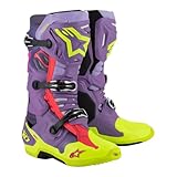 Violet Alpinestars Tech 10 Supervented Off-Road Boots EU 43