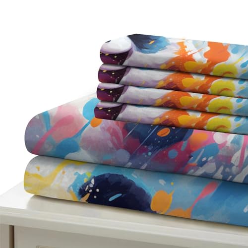 Housse de couette facile d'entretien et zippée avec motif panda 3D