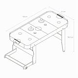 COUGAR Icing XL, air hockey pliable 6 pieds, 36 kg photo 4