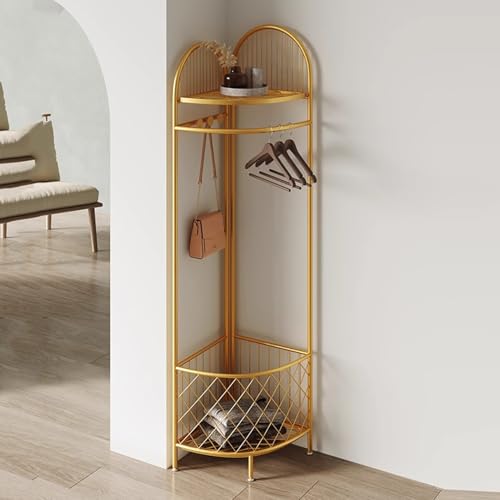 Porte-manteau d'angle pour optimiser les petites entrées encombrées - 7