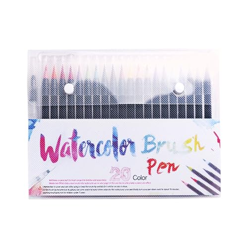 kaiop Rotuladores Pincel Acuarela | Marcadores Pincel de Acuarela | Set Marcadores Pintura Dibujo para Arte Manualidades Proyectos Escolares Diario Artistico Niños Adultos