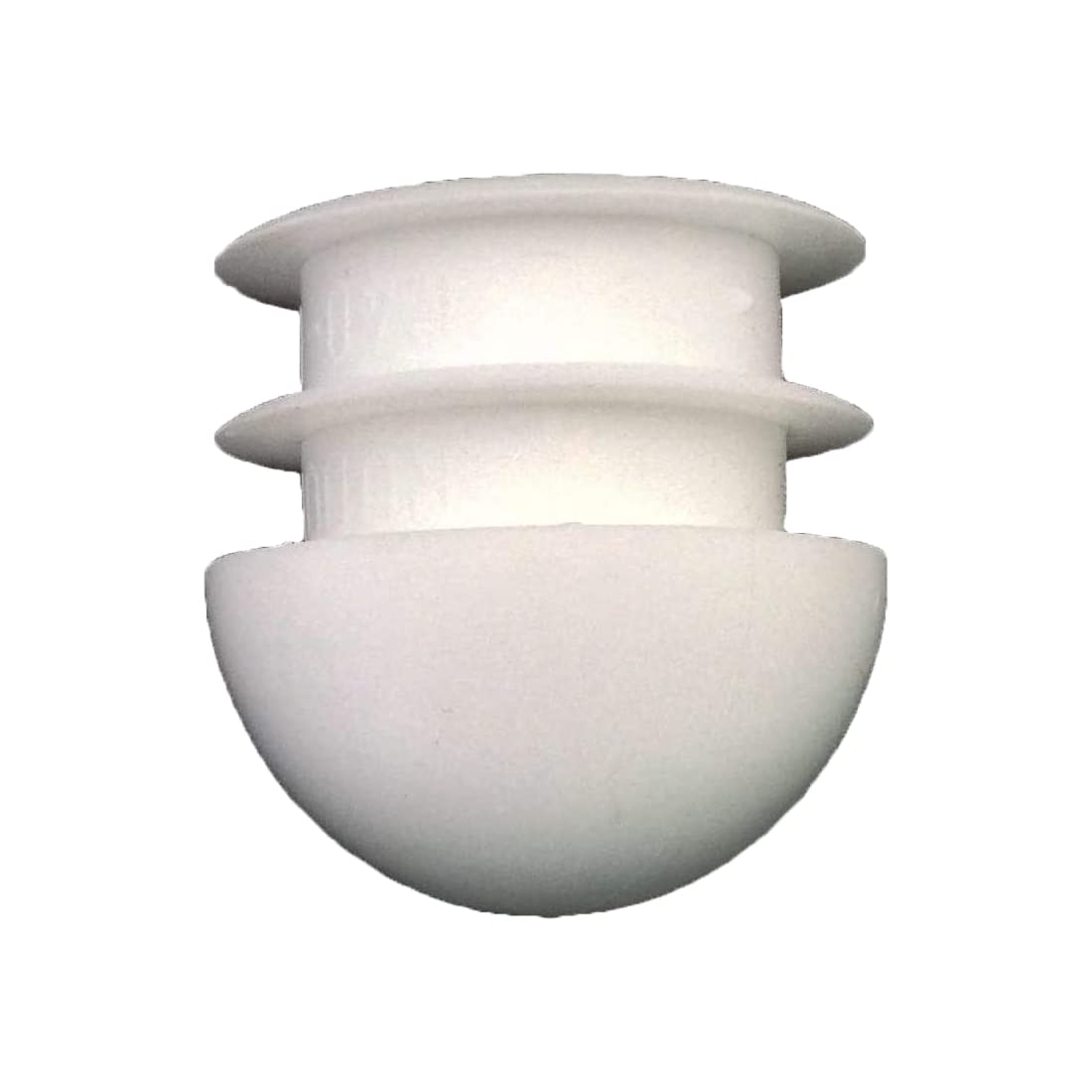 JEJAVU | 16 Pack | 1" Round Chair Leg Feet Glide | Fit 1" Outside Diameter / 7/8" Inside Diameter | White