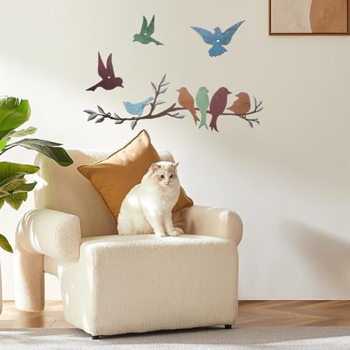 Décoration murale d'oiseau en métal pour sublimer votre jardin