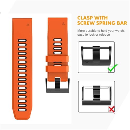 Correa para Fenix 7 compatible con Forerunner 945 y Approach S60 3