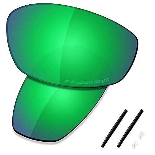 Image of SAUCER Premium Replacement Lenses & Rubber Kits for Oakley Whisker OO4141 | UV400 Protection, Anti-Scratch, Precise Fit