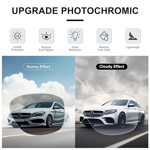 Urumqi Photochromic Sunglasses For Men thumb #3