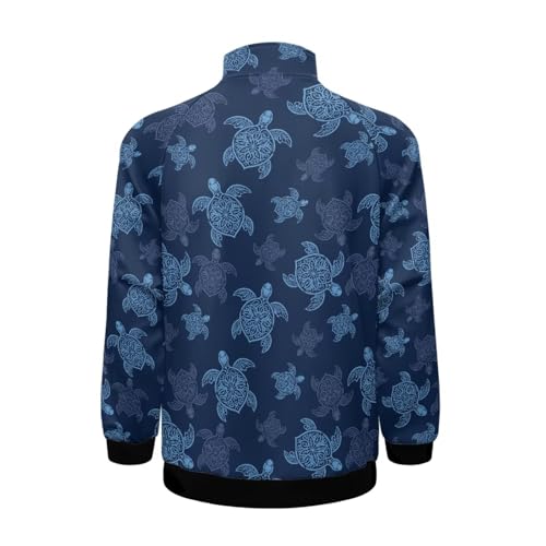Image of Men's Lightweight Jackets Casual Full Zip Fleece Jacket Men Coats Fashion Long Sleeve Sweatshirt