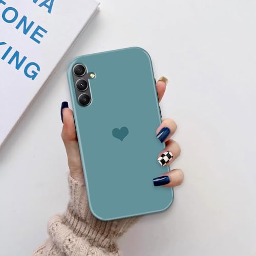 Image of COLORflow Back Cover Compatible with Samsung Galaxy A34 5G | Pastel Hearts Color Customized | Glossy Armoured Bumper with Camera Protection Back Cover Compatible with Samsung Galaxy A34 5G