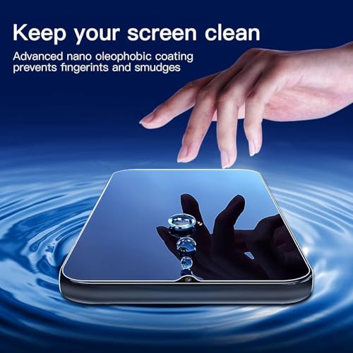 CZARTECH (2-Pack Tempered Glass Screen Guard Protector for iPhone 12 Mini Edge To Edge Full Coverage with Easy Cleaning Kit