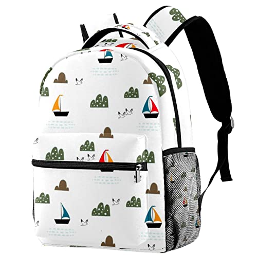 Sac à dos léger école voyage ordinateur portable bohème pour femme et homme actif