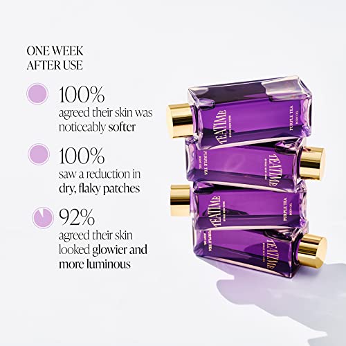 Byroe Purple Tea Body Oil | Moisturizing Almond Oil And Resurfacing Bha For Dry Skin 65 Ml And Hibiscus Tea Glow Face Mist | Facial Moisturizer With Plant-Based Retinol 150 Ml #TOP7