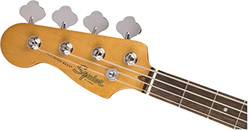 Squier by Fender Basse de précision ambiance classique des années 60 – Laurel Precision Bass (LH) Full Sunburst 3… - Les Beatles, Paul McCartney, John Lennon, RIngo Starr, George Harrison Squier by Fender Basse de précision ambiance classique des années 60 - Laurel Precision Bass (LH) Full Sunburst 3… – Image 6