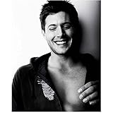 Supernatural Jensen Ackles is Dean Winchester Laughing 8 x 10 Inch Photo