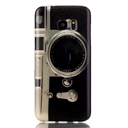 Urberry Samsung Galaxy S7 Edge Soft Case, S7 Edge TPU Cover, Cute Case for Samsung Galaxy S7 Edge with a Screen Protector