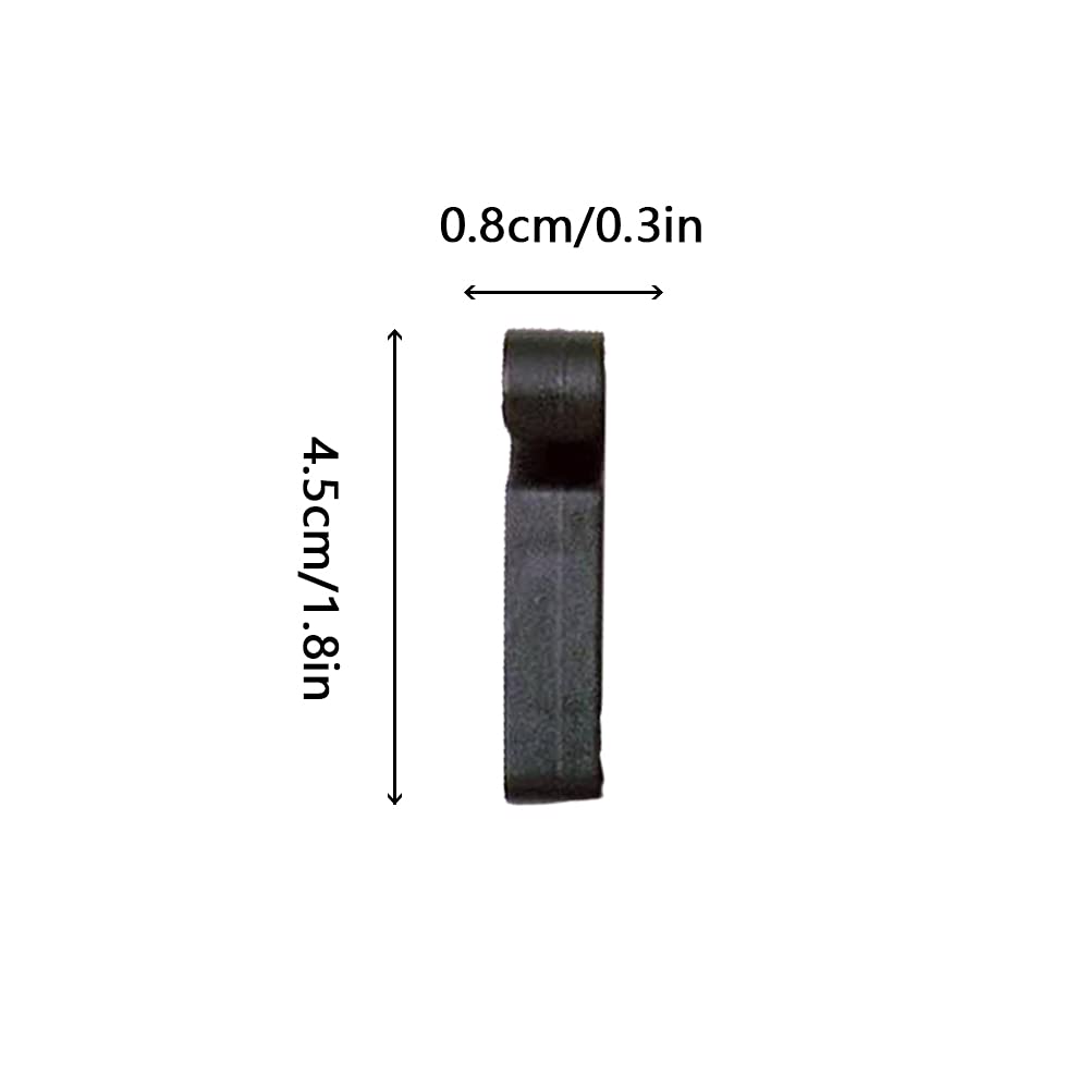10PiecesHardhat Clips para faros delanteros, Gancho para faros delanteros para varios faros y cascos