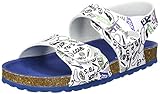 SUMMERKRO KICKERS Summerkro, Sandalia Hombre, Blanco Street, 38 EU