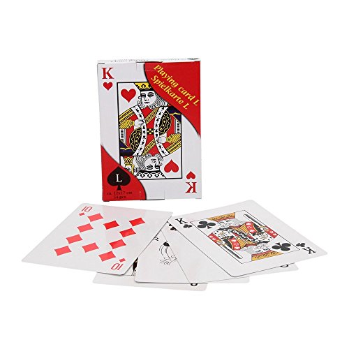 Preisvergleich Produktbild -spiel 54 Karten xxl, Karte Riesig