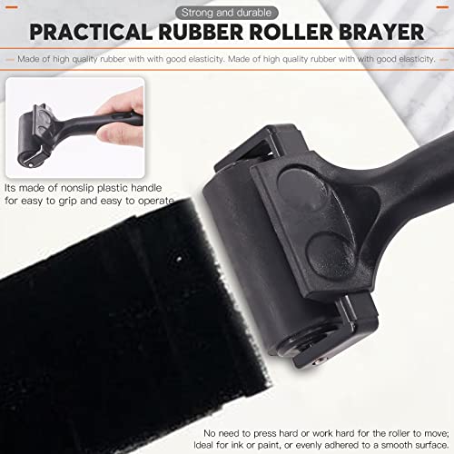 Rustark 12Pcs Rubber Stamp Making Kit With Stamp Block, Rubber Brayer Roller,Rubber And Wood Carving Cutting Tool, Block Printing Starter Tool Kit For Inking Blocks Carving And Printmaking #TOP5