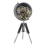 Peso: 1800 gr Art Deco Home - Globo Terraqueo Tripode 30 cm