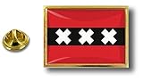  Spilla Pin pin\'s Spille spilletta Giacca Bandiera Distintivo Badge Amsterdam