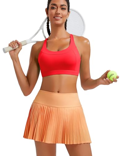 Image of RUNNING GIRL Sports Bra for Women, Molded Cup High Impact Sports Bras for Women with Sewn in Pads