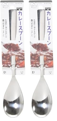 �p�[������ �X�v�[�� �J���[�X�v�[�� �X�e�����X�� �H��@�Ή� ���{�� �S��18.5×��3.5×����2cm �}�C�`���C�X B-5708 (× 2)