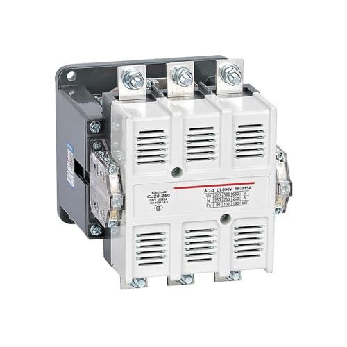 Contacteur CA CJ20-250A à bobine 380V pour une commutation triphasée stable