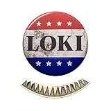 Marvel Loki Replica Campaign Pin and Tie Bar Collector Box Set
