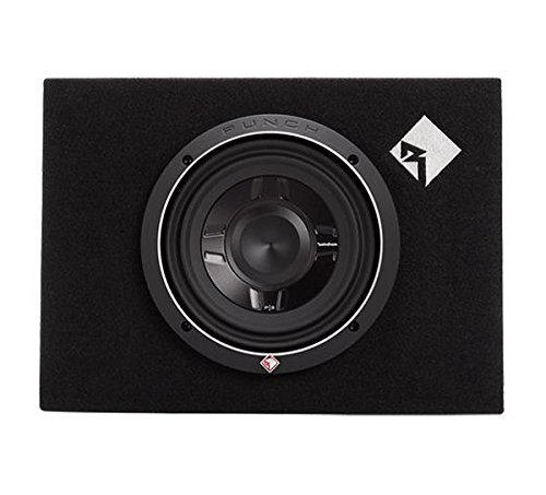 Rockford Fosgate P3S-1X8 - Sistema de subwoofers en cajones para vehculos de 300W, Negro