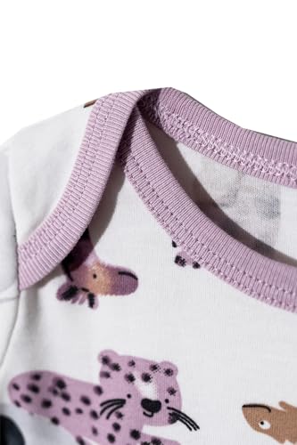 Toddler and Baby Unisex Bodysuit 2 Pack Set Short Sleeve Bodysuit Baby for 0-24 Months Babies Baby Girl Boy4