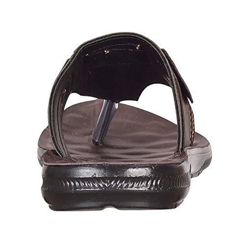 Image of VKC Men's Brown V Strap Slipper