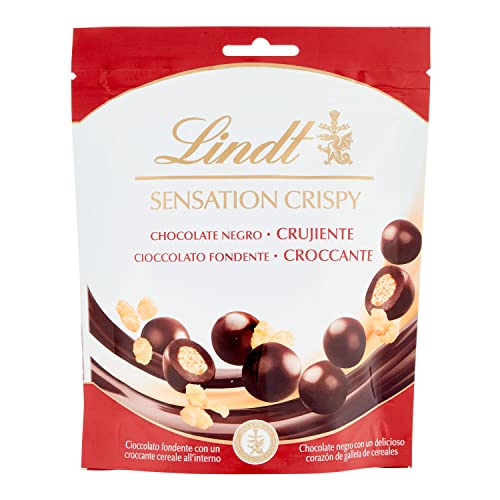 Lindt - Sesantion Crispy - Donkere chocolade met een heerlijk granen koekjes hart - 140 gram - Image 4