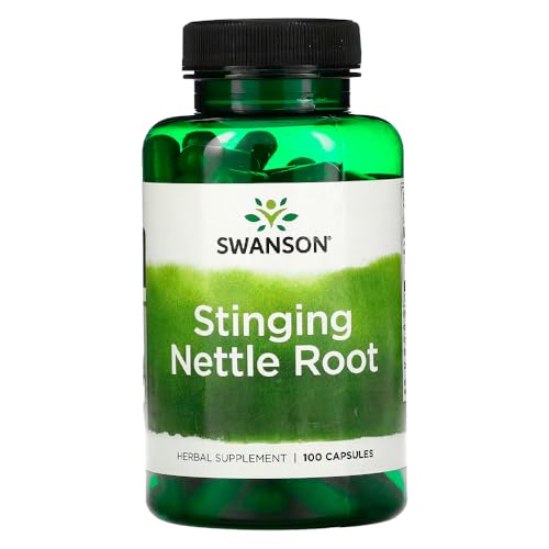 Raiz de Urtiga 500mg Swanson 100 Cápsulas Importado