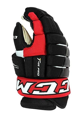 CCM TACKS 4R PRO Junior NAVY11 Eishockey-Handschuhe Sport & Freizeit