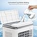 ROVSUN 1400CFM Evaporative Air Cooler, 5.2 Gal Portable Swamp Cooler with Auto Oscillating, Remote, 3 Speeds, 12H Timer & 4 Ice Packs, 3-IN-1 Humidifying Cooling Fan Indooor Patio Garage