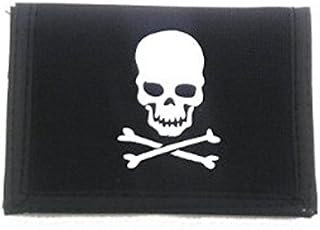 Skull and Crossbones Pirate's Wallet