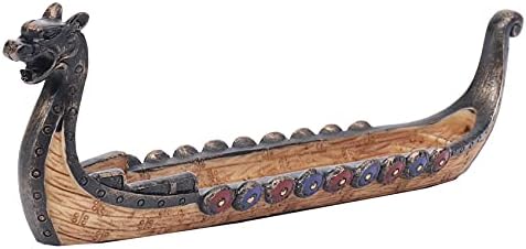 NINGWANG Dragon Boat Stick Holder Hand Carved Carving Censer Ornaments Retro Burners Design