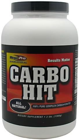 Mega-Pro International Carbo Hit 3 lbs (1360 g)