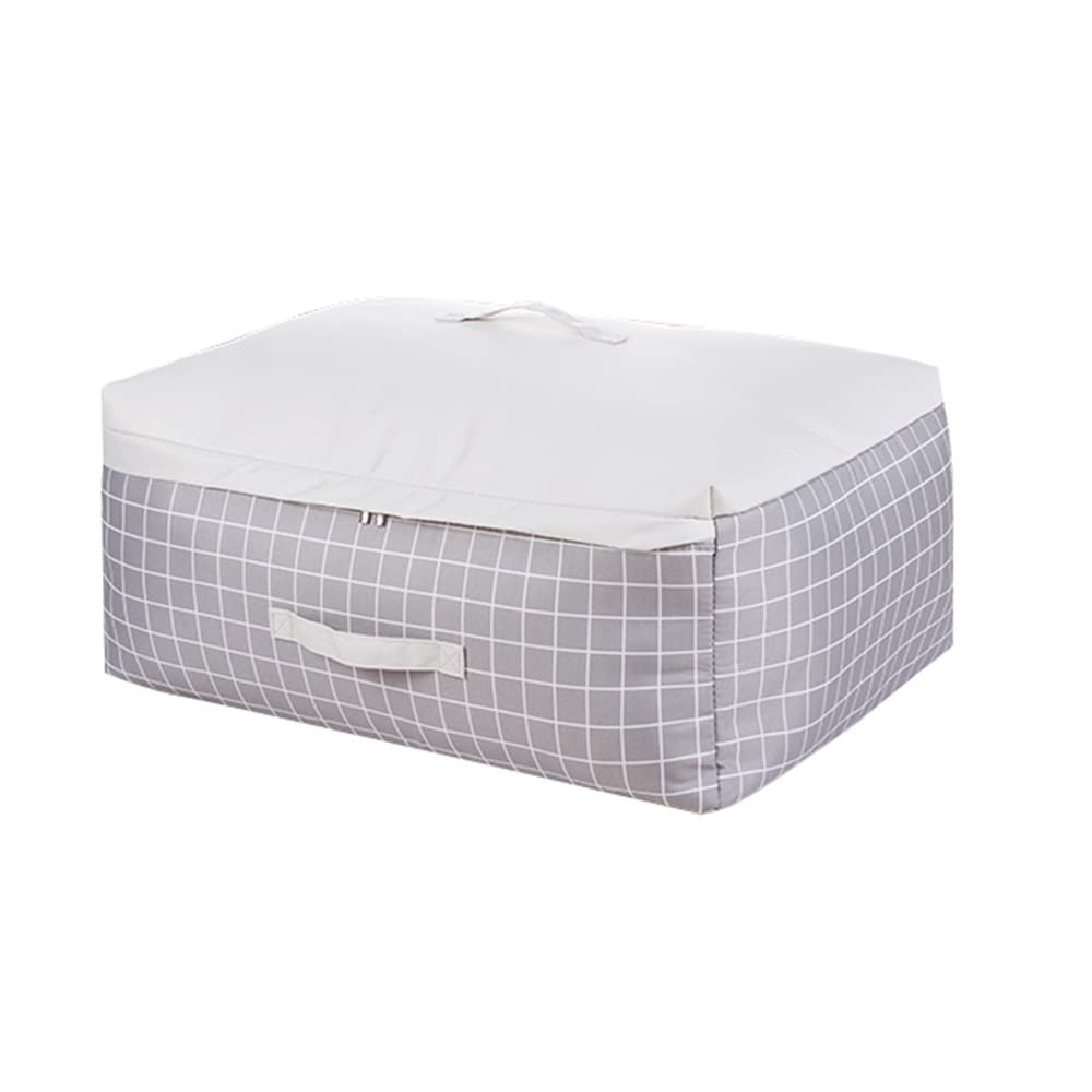 ETRGFTHU Quilt Storage Bag Home Clothes Arrangement Moving Travel Bags Under-bed Storage Box Environmentally Friendly And Tasteless Washable(D,63cm*48cm*28cm)