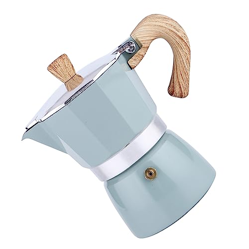 HEMOTON 1 Pc Cafetière Machine à Café Marmite Électrique Fabricant Express Pot à Expresso Sur La Cuisinière Théière Machine Expresso Rétro Machine a Café Machines à Expresso Épaissir Métal