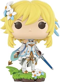 Funko POP Games: Genshin Impact - Lumine, Multicolor, One Size, (68381)