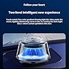 2025 Cloud Mist Car Diffuser, Smart Car Air Freshener, Rechargeable, Auto On/Off, Adjustable Intensity, Ambient Light & Mist Fragrance, Premium Scenic Fragrance Cars (Floral) #5