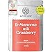 Produktbild NATURE LOVE® D-Mannose Pulver mit Cranberry - 250 Gramm Pulver zum Auflösen in Wasser - 100 Tage Reichweite - mit Dosierlöffel - hochdosiert, vegan, laborgeprüft & in Deutschland produziert