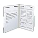 Smead Pressboard Fastener File Folder with SafeSHIELD Fasteners, 2 Fasteners, 2/5-Cut Tab Right of Center Position, 2 Expansion, Guide Height, Letter Size, Gray/Green, 25 per Box (14982)