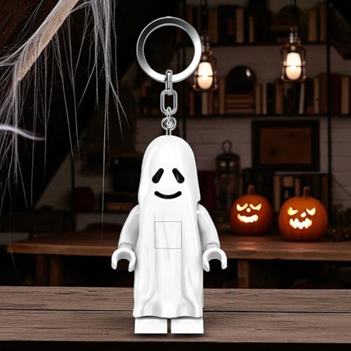 Porte-clés Iconique Lumineux Lego - Ghost - Figurine de 76 mm de Hauteur