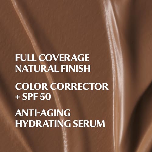 Image of IT Cosmetics CC+ Cream - Natural Full Coverage Foundation With SPF 50+, Color Corrector & Anti-Aging Hydrating Serum, Hyaluronic Acid + Peptides, Lightweight Up To 24H Wear, All Skin Types