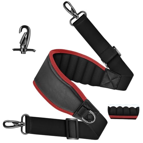 Image of ZINMARK 60 inch Cushion Ultra Comfortable Bag Strap Thicken Shoulder Strap with Double Adjustable Buckles for Crossbody Bag