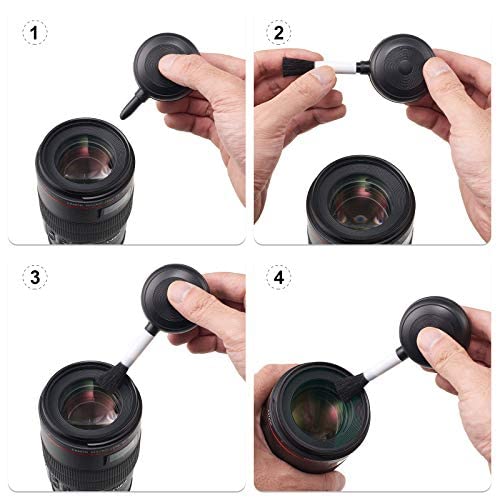 Camera Cleaning Kit With Camera Cleaning Pen Brush, Air Blaster Blower And Lens Brush Blower Brush Dust Cleaner For Lens, Camera, Slr, Telescope, Magnifying Glass, Phone #TOP4